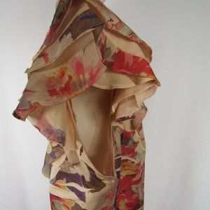 Woman's | Covington | Ruffels | Floral | Small | Blouse